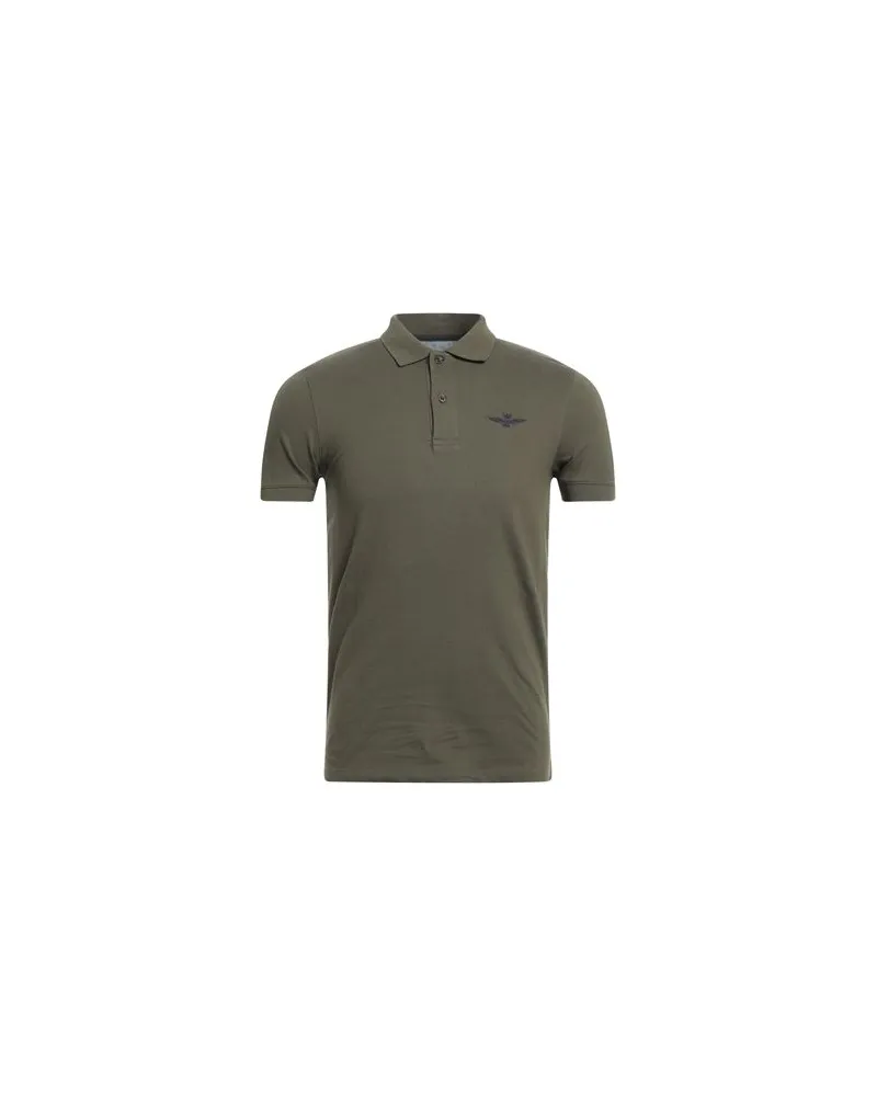 Aeronautica Militare TOPS - Poloshirtsauf YOOX.COM Militärgrün