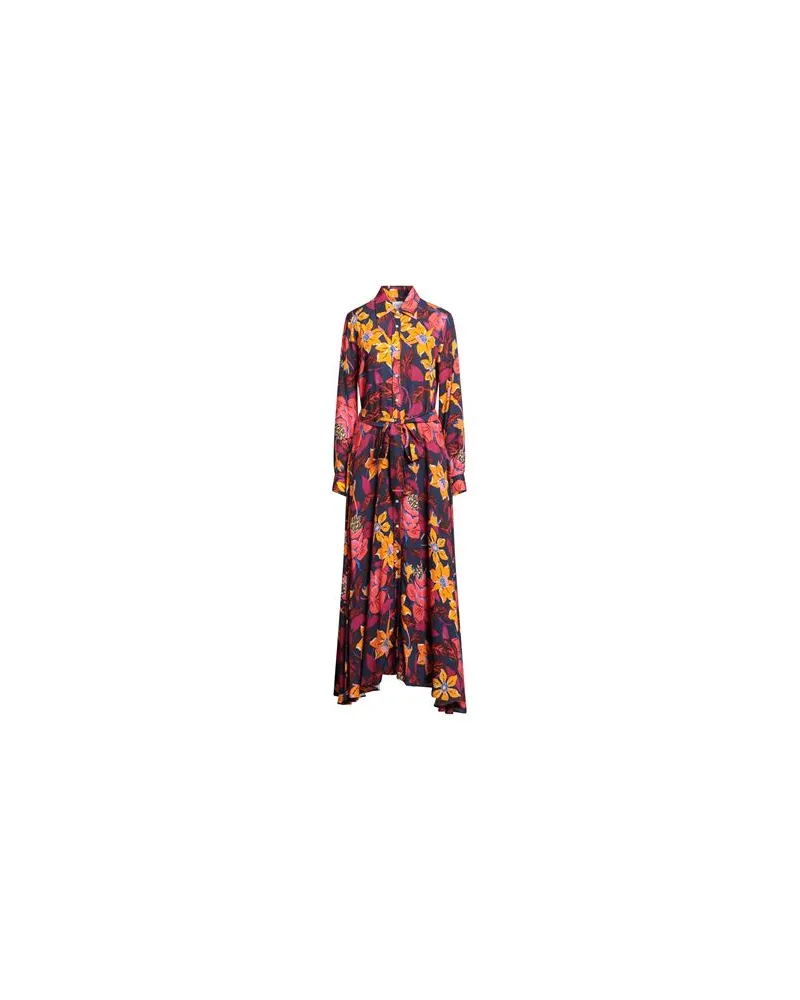 Sara Roka KLEIDER - Maxi-Kleiderauf YOOX.COM Orange