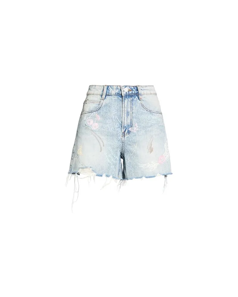 Miss Sixty HOSEN & RÖCKE - Jeansshortsauf YOOX.COM Blau