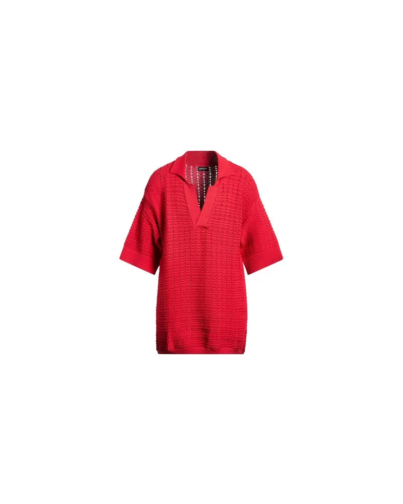 Dondup STRICKWAREN - Pulloverauf YOOX.COM Tomatenrot