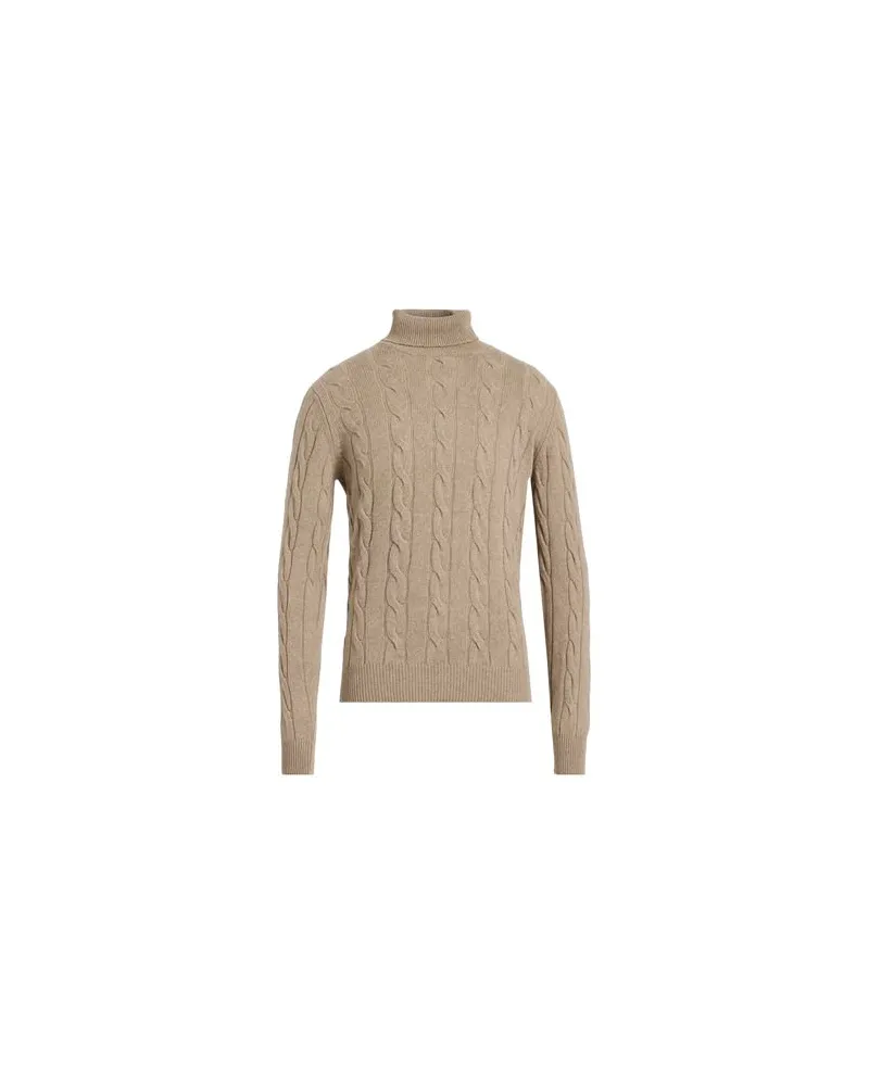 ARAGONA STRICKWAREN - Rollkragenpulloverauf YOOX.COM Beige