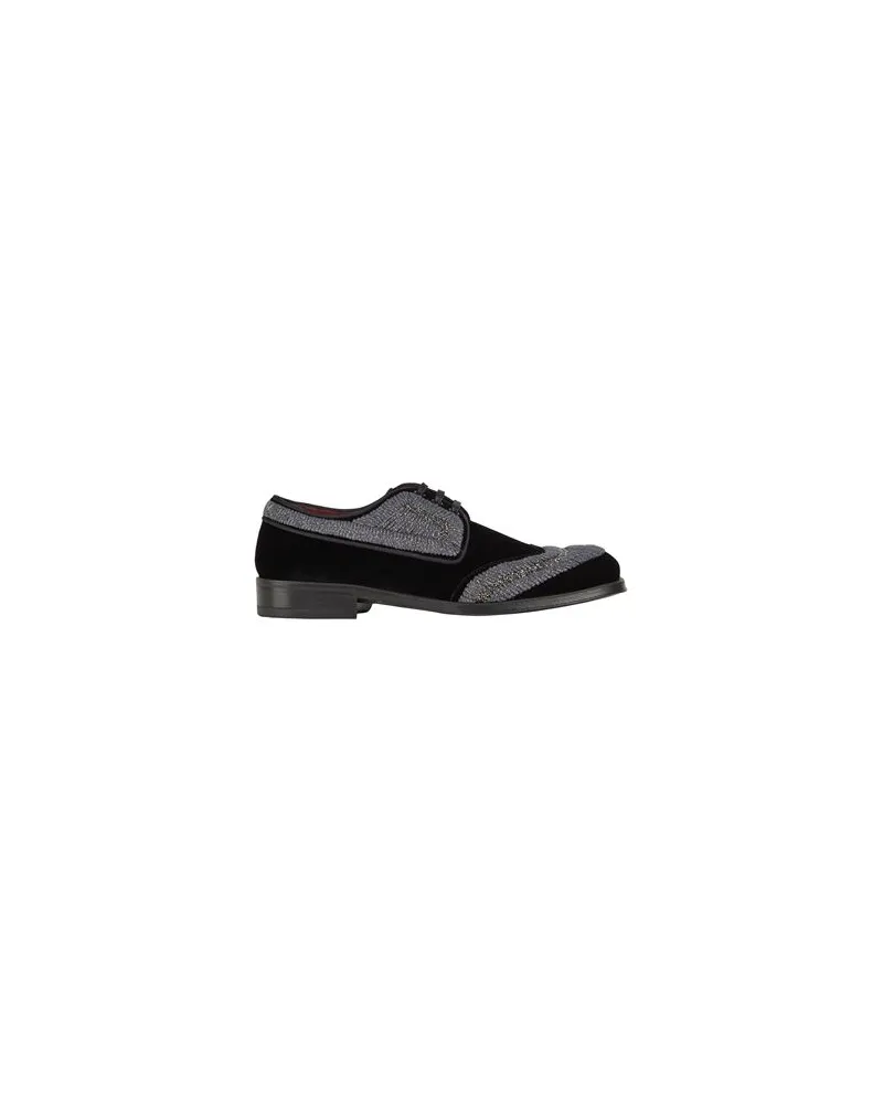 Dolce & Gabbana SCHUHE - Schnürschuheauf YOOX.COM Schwarz