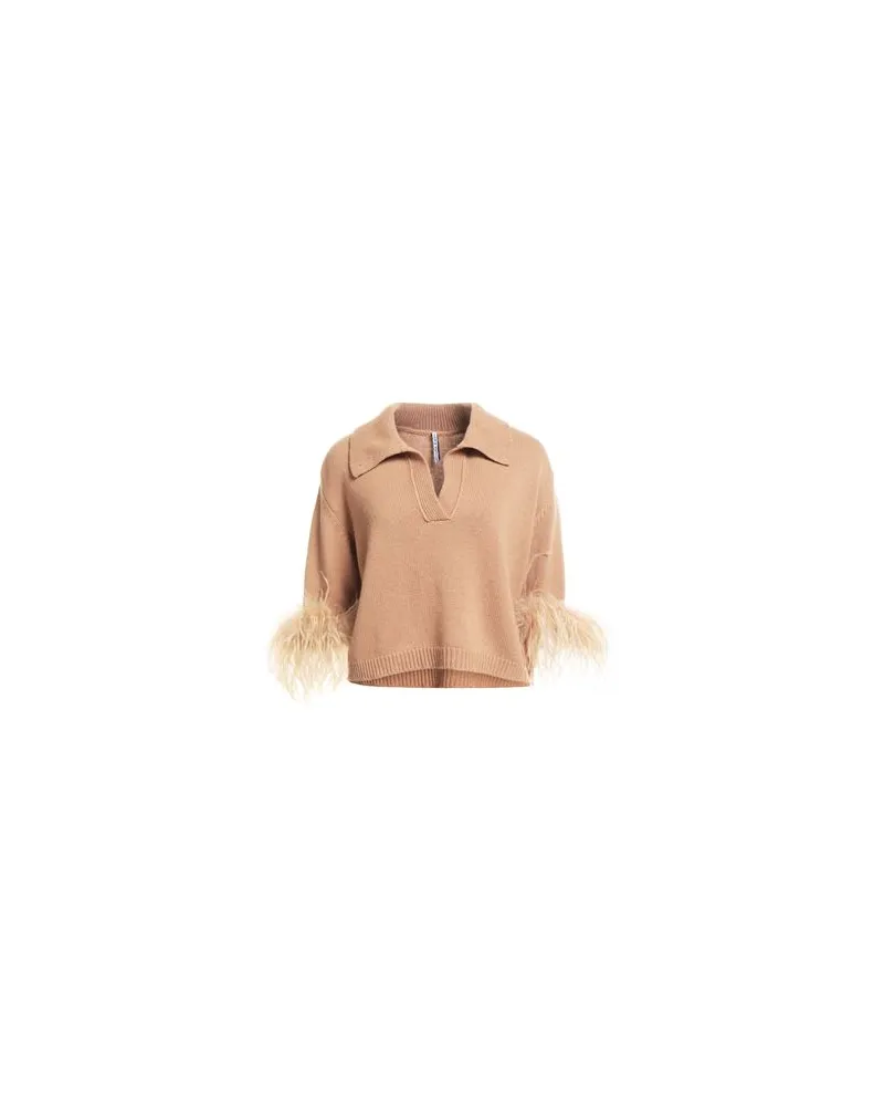 Liviana Conti STRICKWAREN - Pulloverauf YOOX.COM Kamel