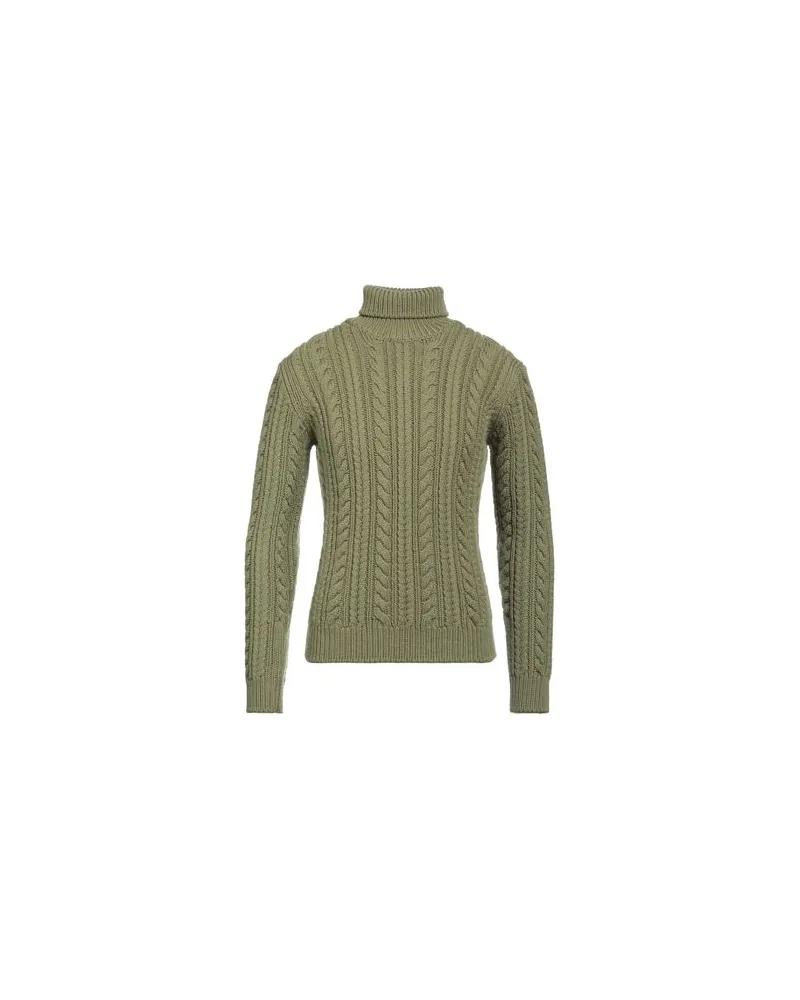 Filippo de Laurentiis STRICKWAREN - Rollkragenpulloverauf YOOX.COM Militärgrün