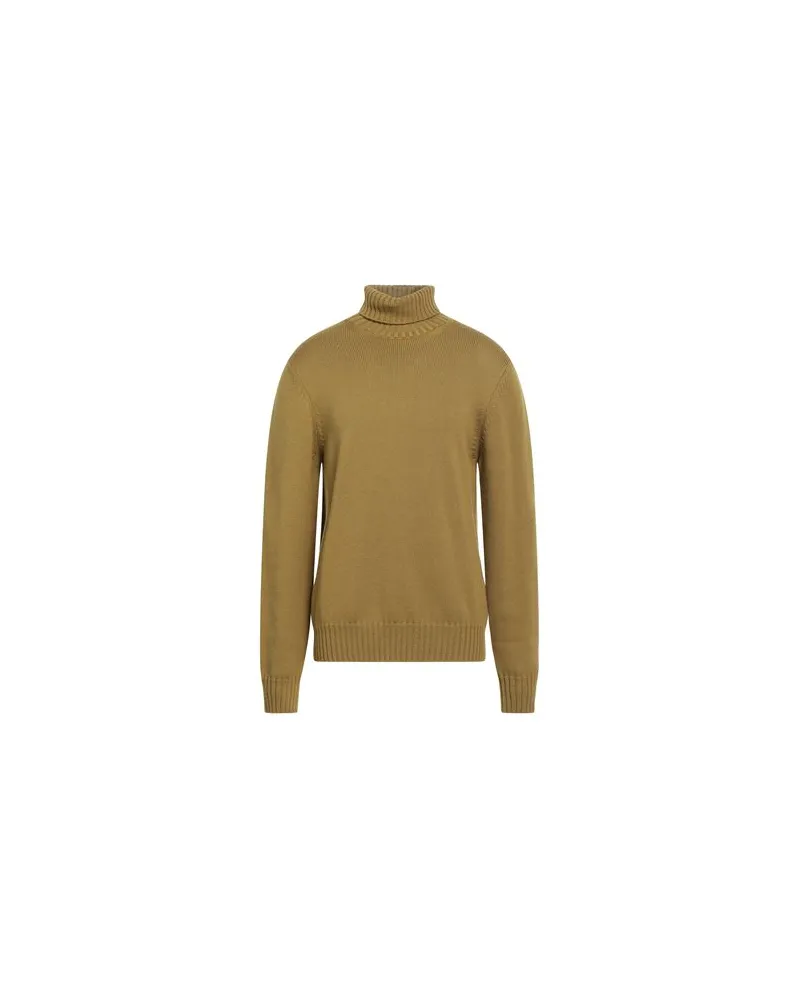 Alpha Studio STRICKWAREN - Rollkragenpulloverauf YOOX.COM Khaki