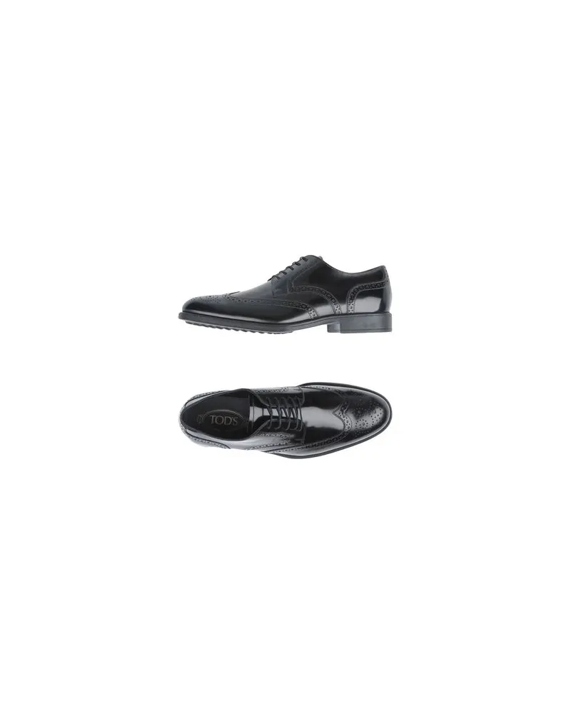 TOD'S SCHUHE - Schnürschuheauf YOOX.COM Schwarz