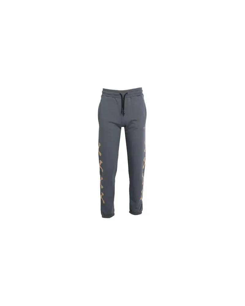 Phobia Archive PANTS WITH BEIGE CROSS BONES - HOSEN & RÖCKE - Hosenauf YOOX.COM Blei
