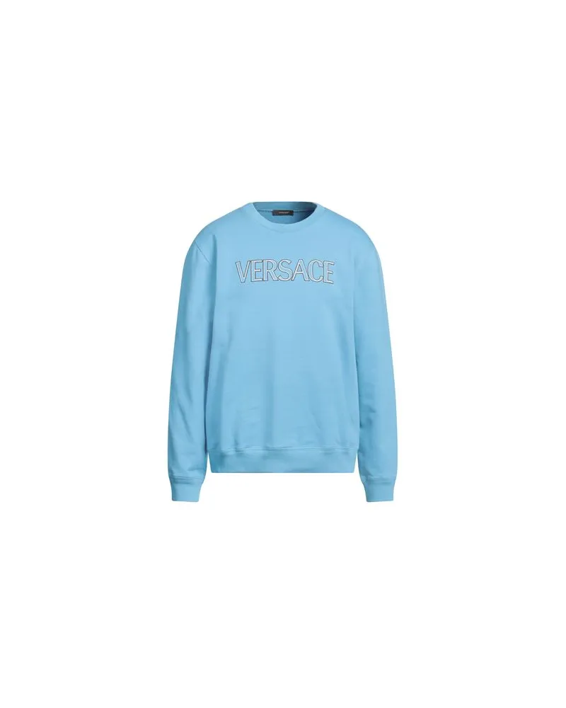 Versace TOPS - Sweatshirtsauf YOOX.COM Azurblau