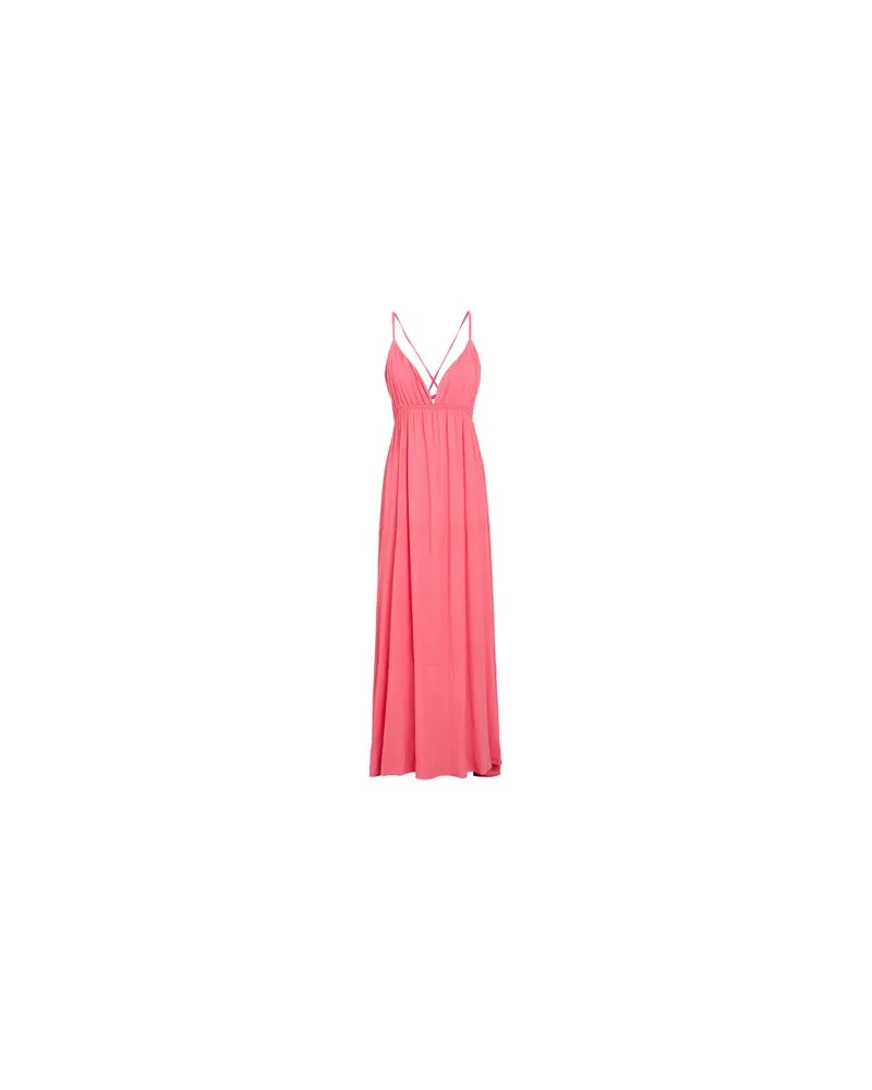 Fracomina COLLECTION - KLEIDER - Maxi-Kleiderauf YOOX.COM Koralle