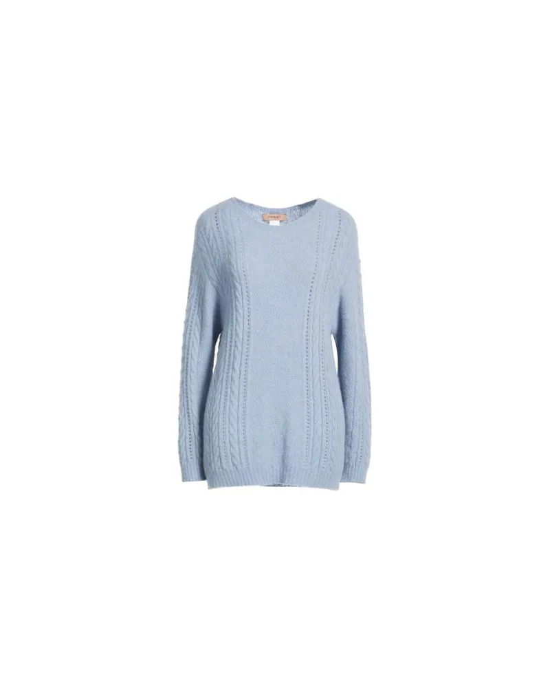 Twin-Set STRICKWAREN - Pulloverauf YOOX.COM Himmelblau