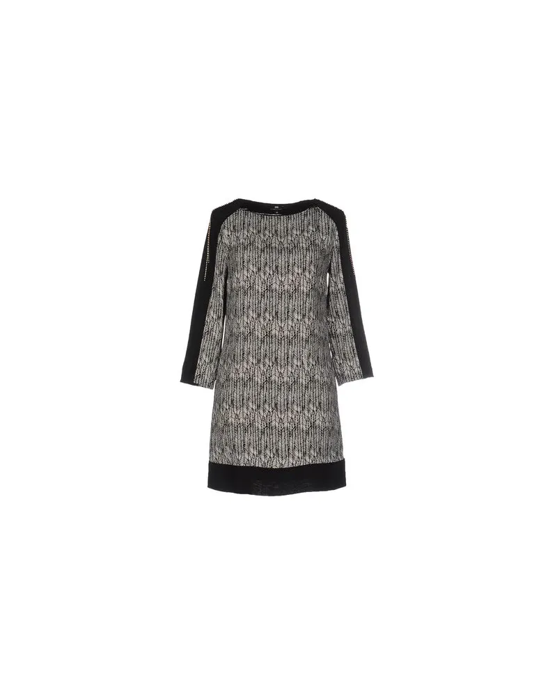 Elisabetta Franchi KLEIDER - Mini-Kleiderauf YOOX.COM Schwarz