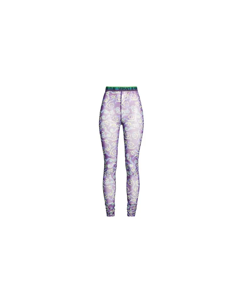 Versace Jeans HOSEN & RÖCKE - Leggingsauf YOOX.COM Violett