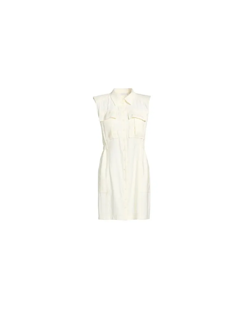 Patrizia Pepe KLEIDER - Mini-Kleiderauf YOOX.COM Elfenbein