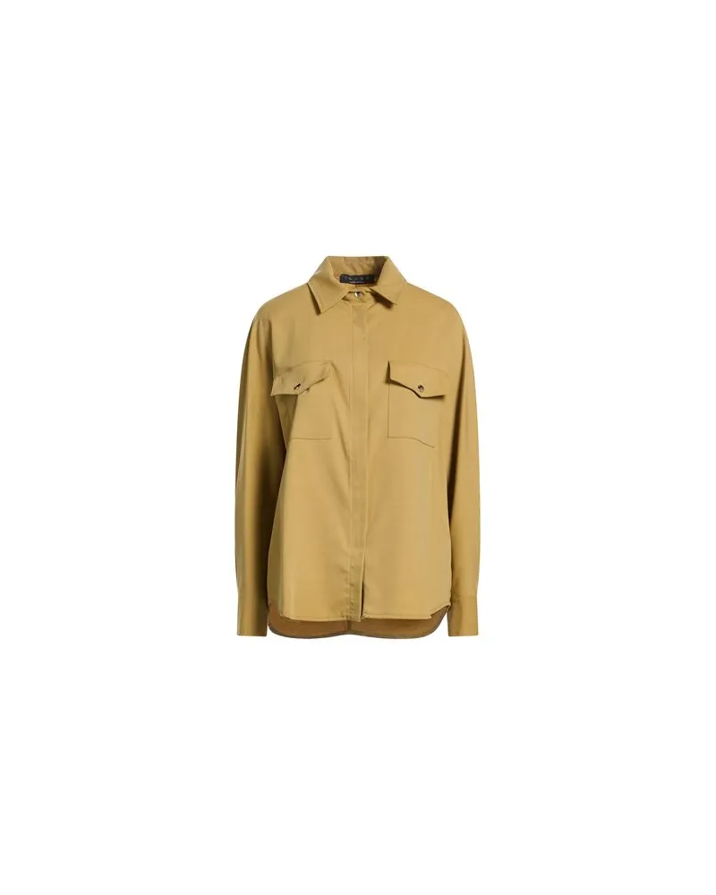 Icona By Kaos TOPS - Hemdenauf YOOX.COM Salbeigrün