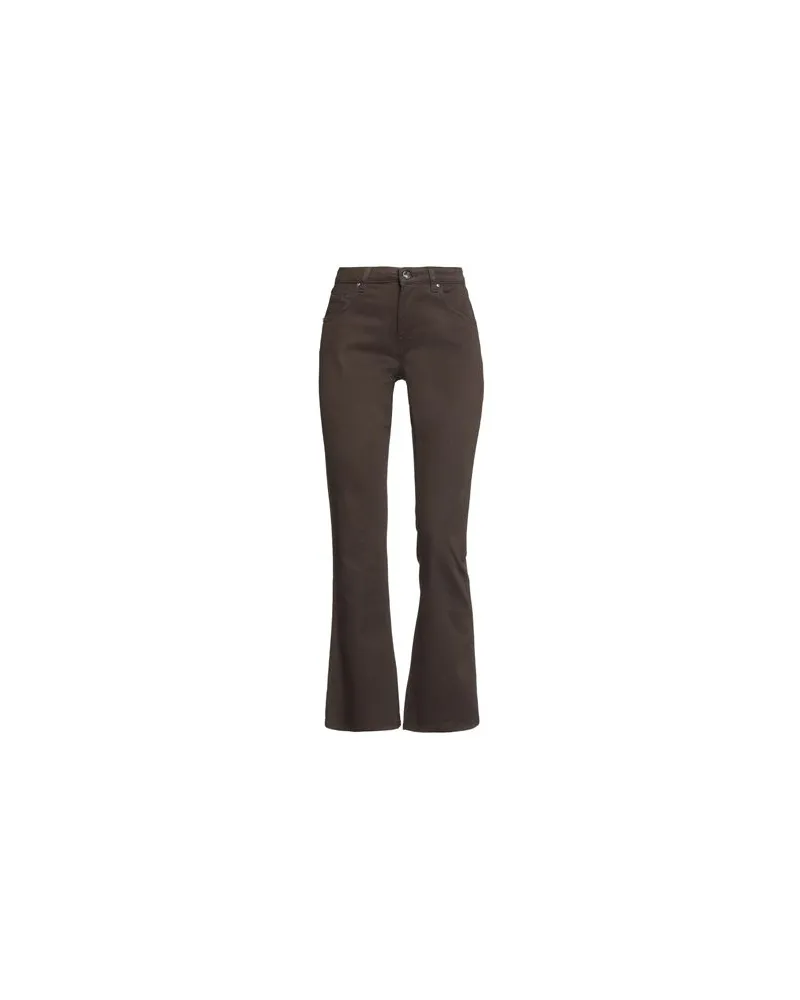 Re-HasH HOSEN & RÖCKE - Hosenauf YOOX.COM Schokobraun
