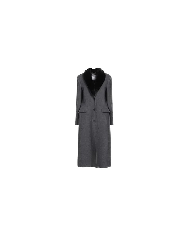 Moschino JACKEN & MÄNTEL - Mäntelauf YOOX.COM Grau