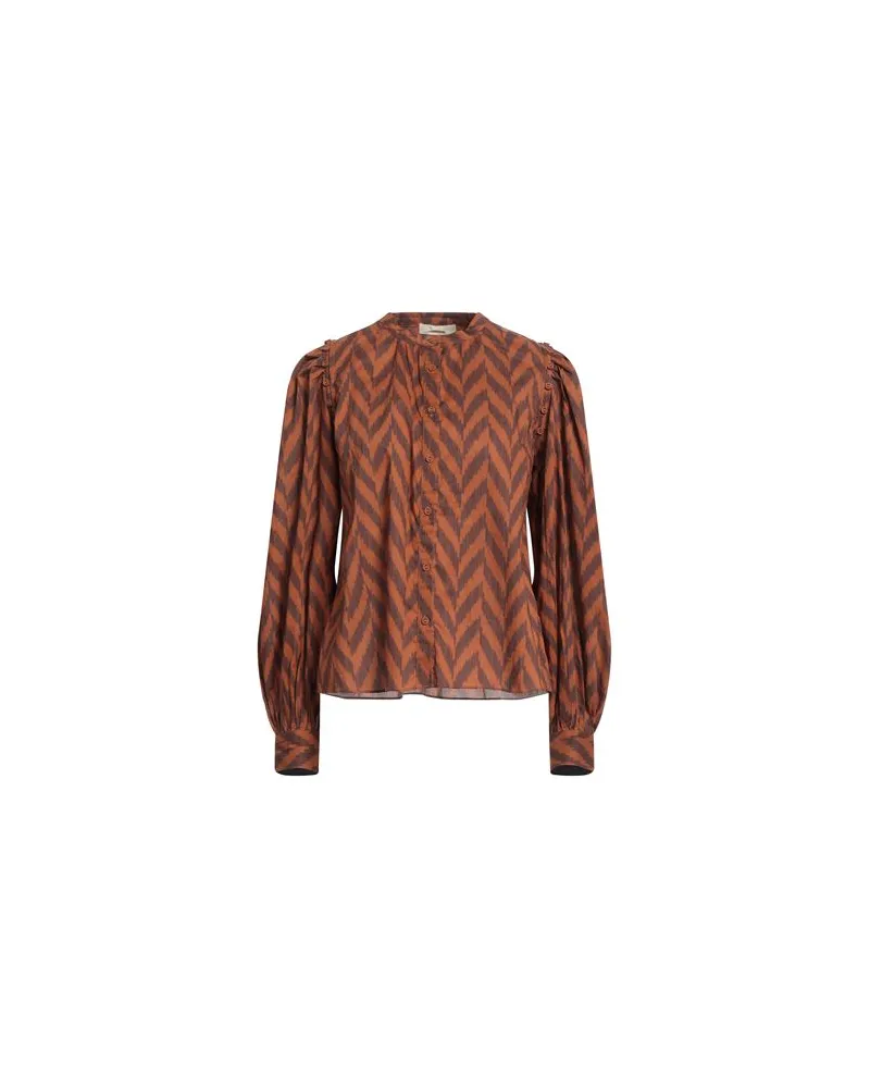 Ulla Johnson TOPS - Hemdenauf YOOX.COM Braun