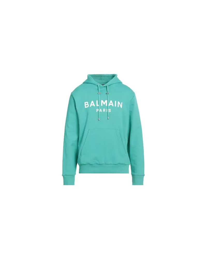 Balmain TOPS - Sweatshirtsauf YOOX.COM Smaragdgrün