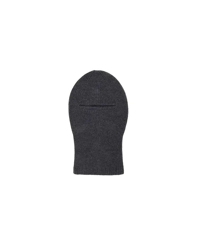 8 by Yoox RECYCLED WOOL MONOCOLOR BALACLAVA - ACCESSOIRES - Mützen & Hüteauf YOOX.COM Braungrau