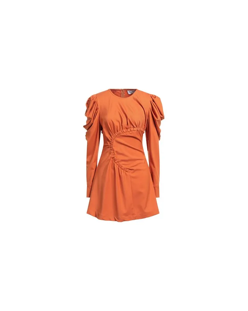 Weili Zheng KLEIDER - Mini-Kleiderauf YOOX.COM Orange