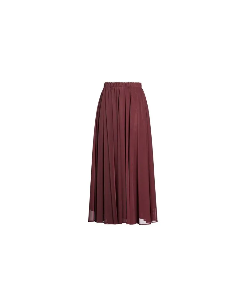 ALYSI CRÈME - HOSEN & RÖCKE - Maxi-Röckeauf YOOX.COM Bordeaux