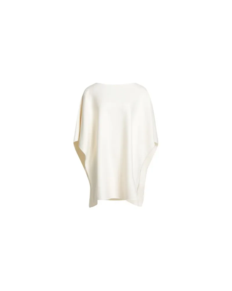 Fabiana Filippi JACKEN & MÄNTEL - Capesauf YOOX.COM Cremeweiß