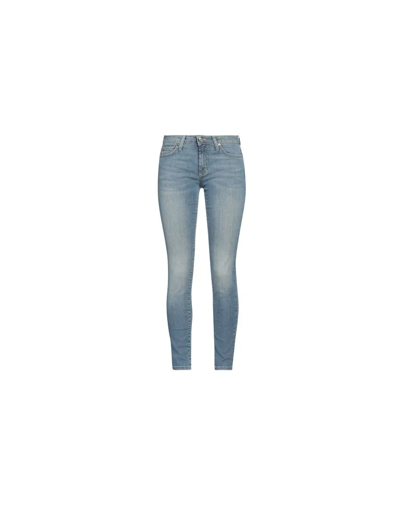 Roy Roger's HOSEN & RÖCKE - Jeanshosenauf YOOX.COM Blau