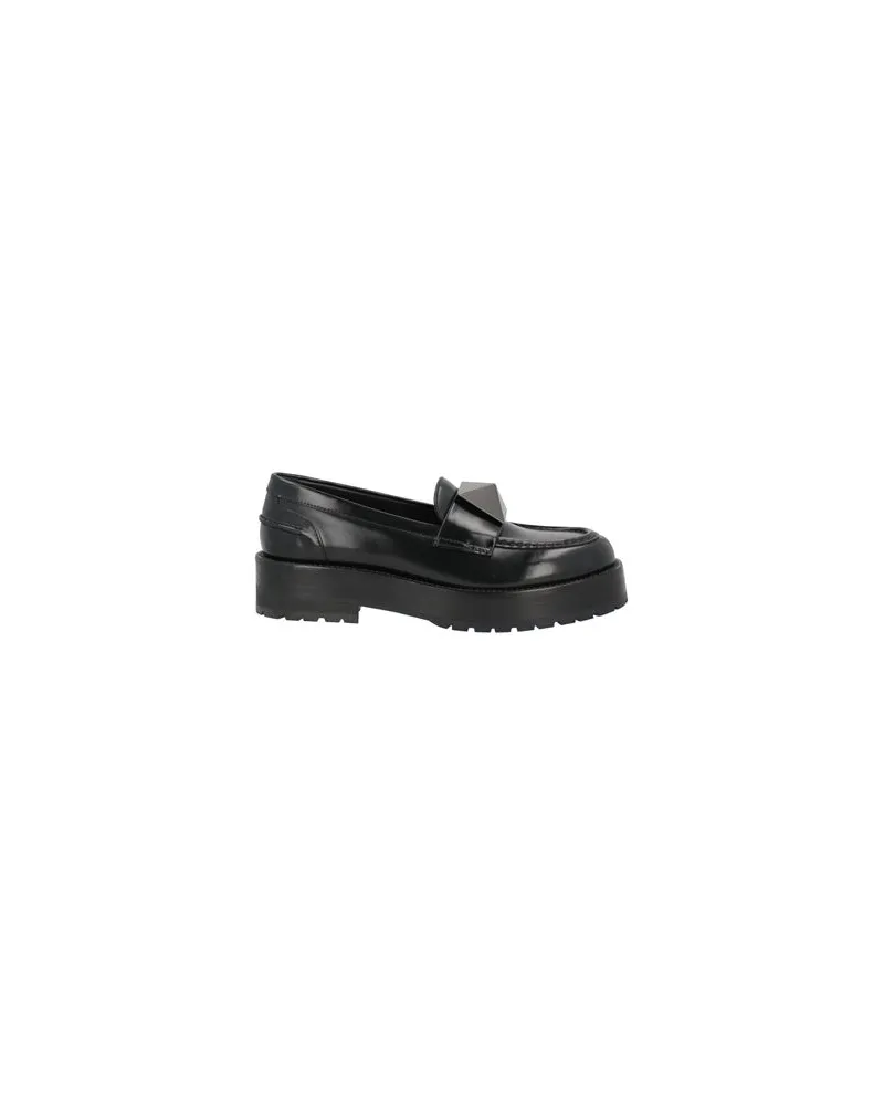 Valentino Garavani SCHUHE - Mokassinsauf YOOX.COM Schwarz