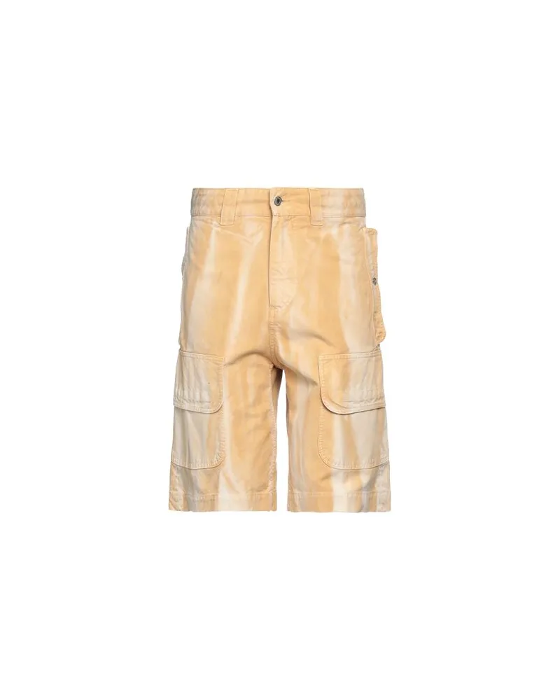 MSGM HOSEN & RÖCKE - Jeansshortsauf YOOX.COM Sand