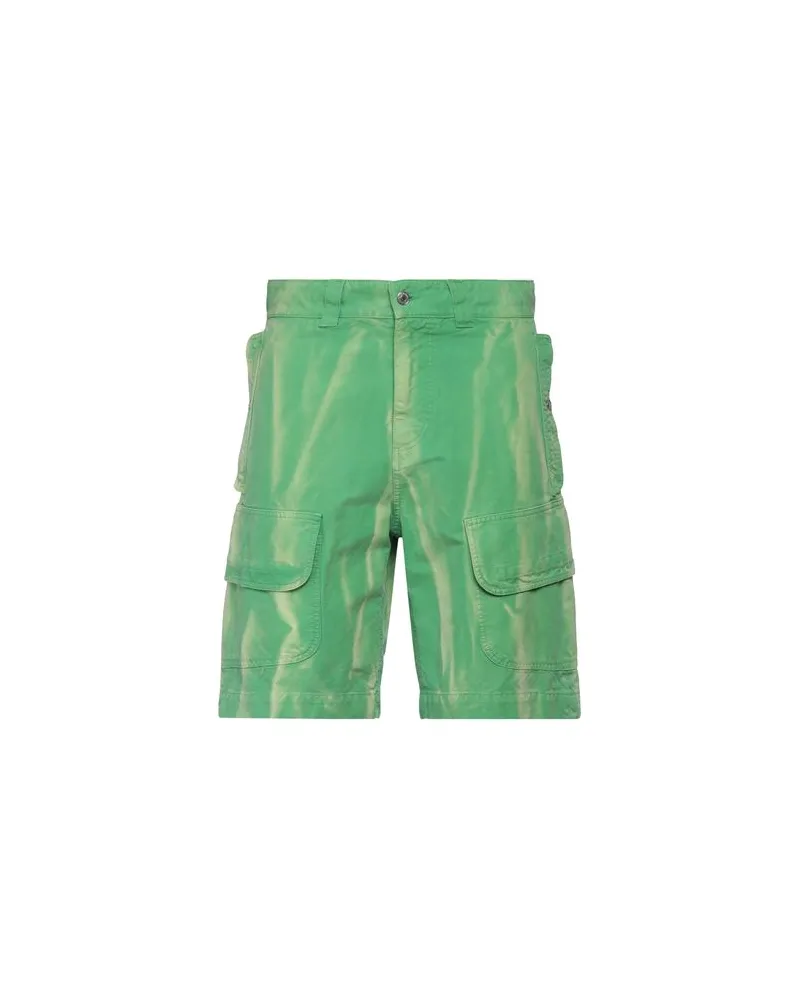 MSGM HOSEN & RÖCKE - Jeansshortsauf YOOX.COM Grün