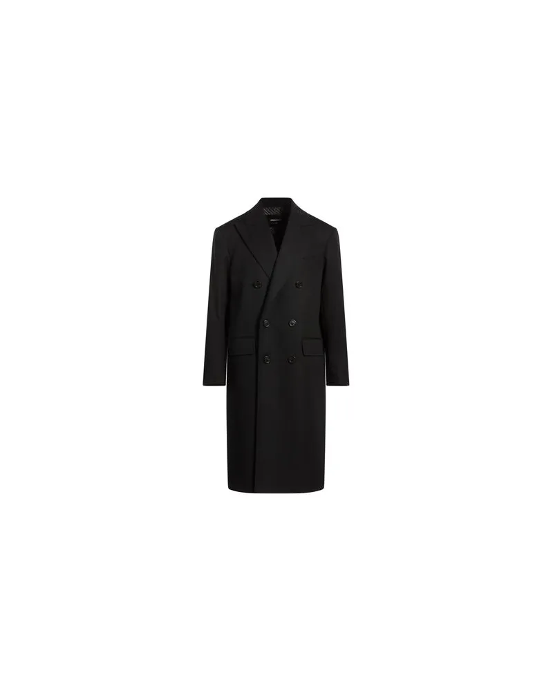 Dsquared2 JACKEN & MÄNTEL - Mäntelauf YOOX.COM Schwarz