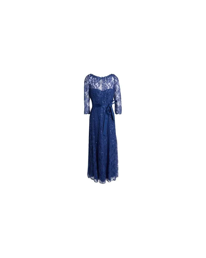 Luisa Spagnoli KLEIDER - Maxi-Kleiderauf YOOX.COM Blau