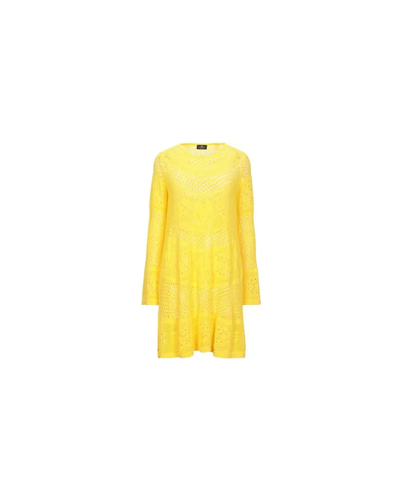 Elisabetta Franchi KLEIDER - Mini-Kleiderauf YOOX.COM Gelb