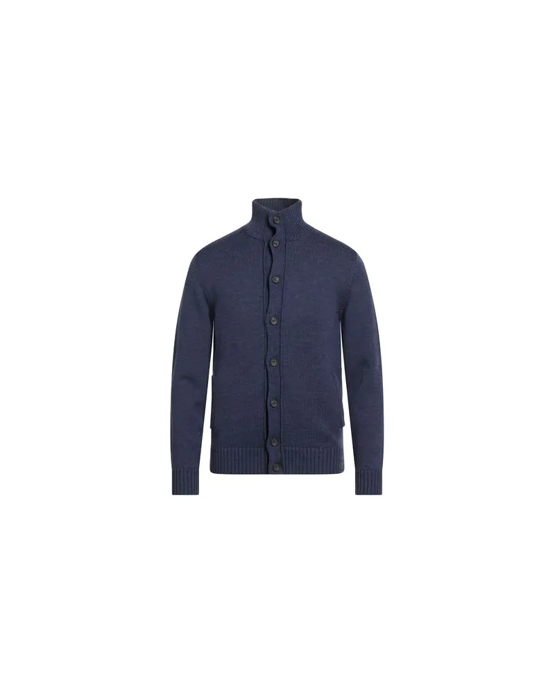 Heritage STRICKWAREN - Strickjackenauf YOOX.COM Blau