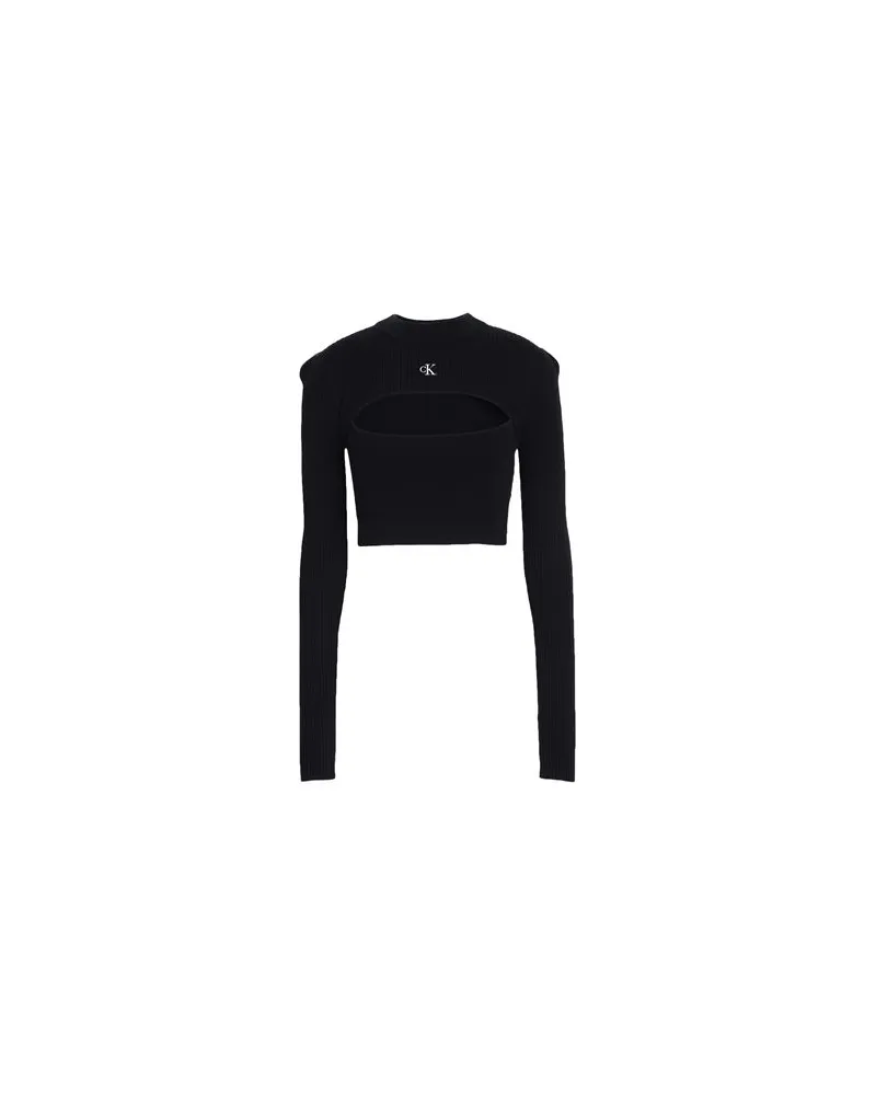 Calvin Klein STRICKWAREN - Pulloverauf YOOX.COM Schwarz