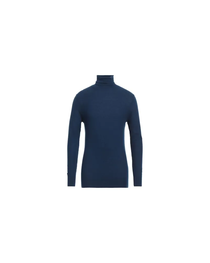 ASPESI STRICKWAREN - Rollkragenpulloverauf YOOX.COM Blau