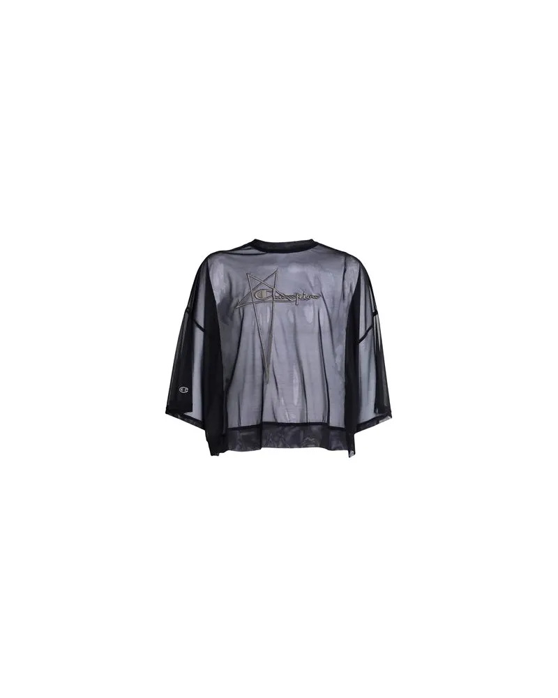 Rick Owens TOPS - T-shirtsauf YOOX.COM Schwarz
