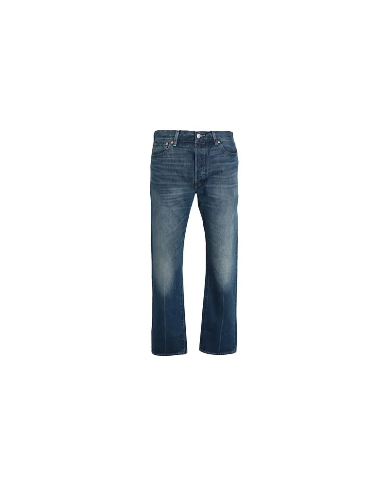 Levi's 501® 54 DARK INDIGO - WORN IN  - HOSEN & RÖCKE - Jeanshosenauf YOOX.COM Blau