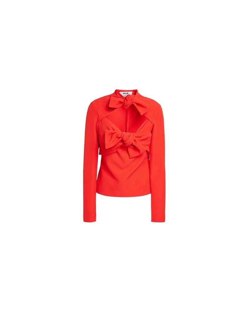 MSGM TOPS - Topsauf YOOX.COM Tomatenrot
