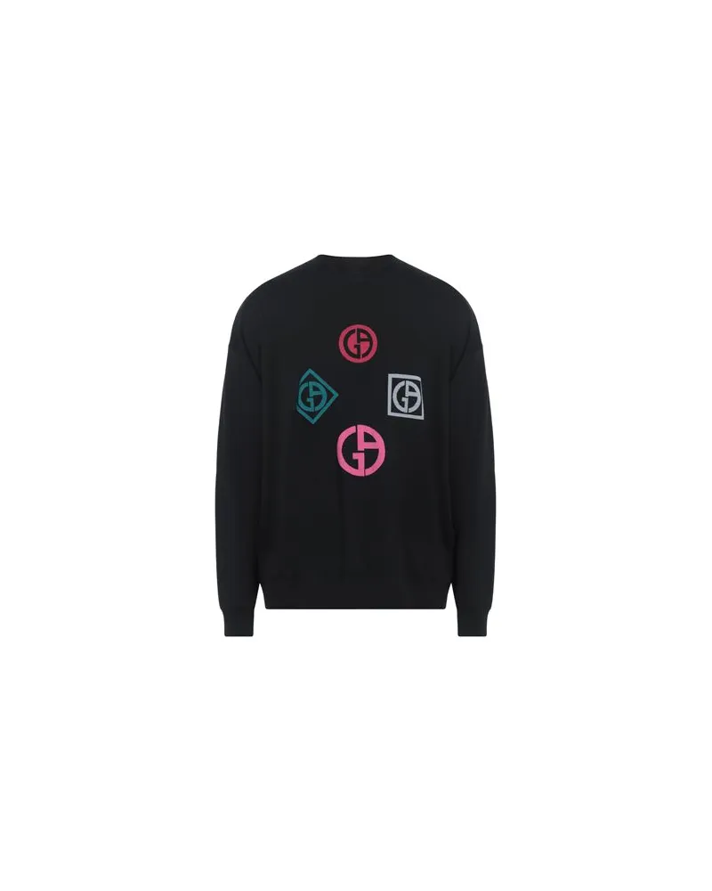 Giorgio Armani STRICKWAREN - Pulloverauf YOOX.COM Schwarz