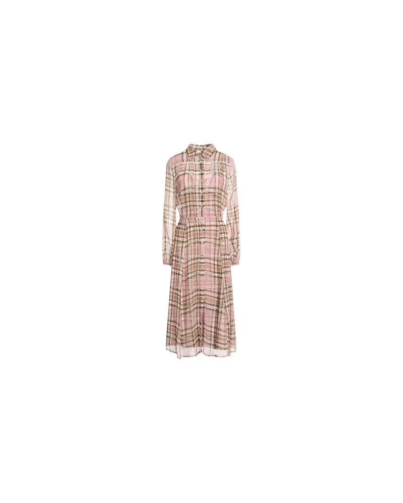 Alessia Zamattio KLEIDER - Midi-Kleiderauf YOOX.COM Rosa