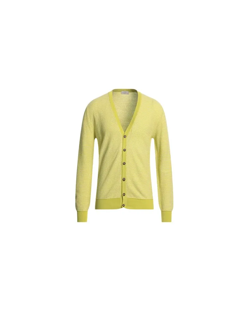 Abkost STRICKWAREN - Strickjackenauf YOOX.COM Limettengrün