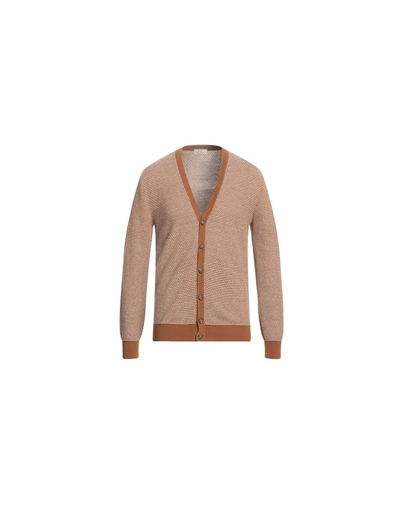 Abkost STRICKWAREN - Strickjackenauf YOOX.COM Braun
