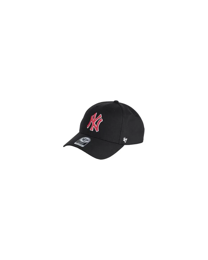 '47 Cappellino Sure Shot MVP Snapback New York Yankees  - '47 Cappellino Sure Shot MVP Snapback New York Yankees - ACCESSOIRES - Mützen & Hüteauf YOOX.COM Schwarz