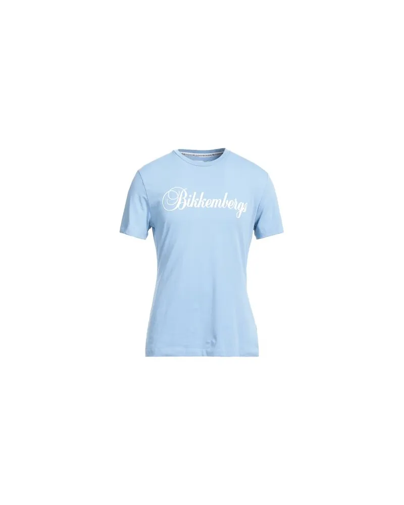 Bikkembergs TOPS - T-shirtsauf YOOX.COM Himmelblau