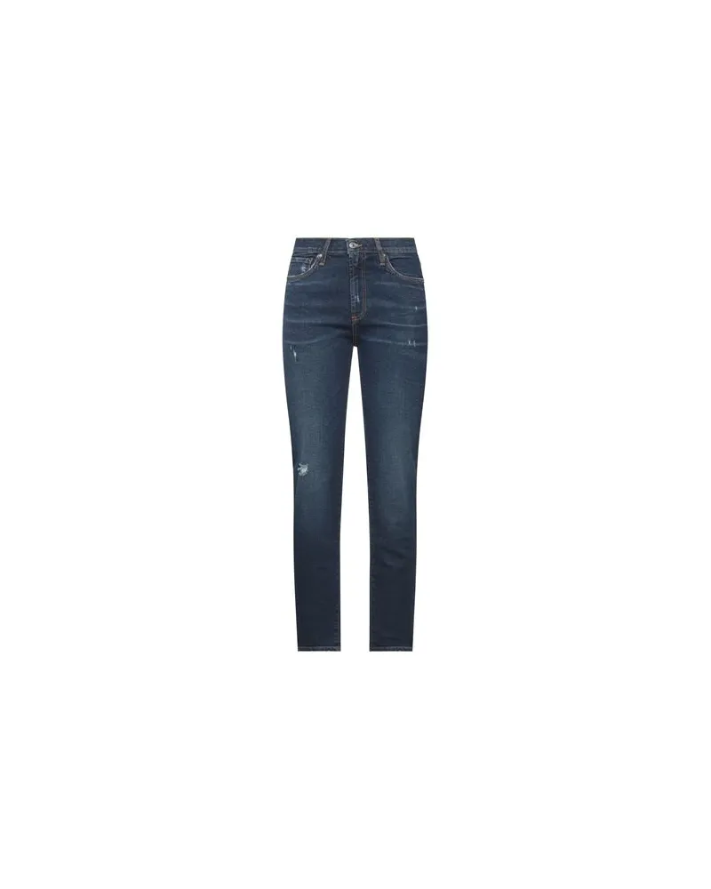 Roy Roger's HOSEN & RÖCKE - Jeanshosenauf YOOX.COM Blau