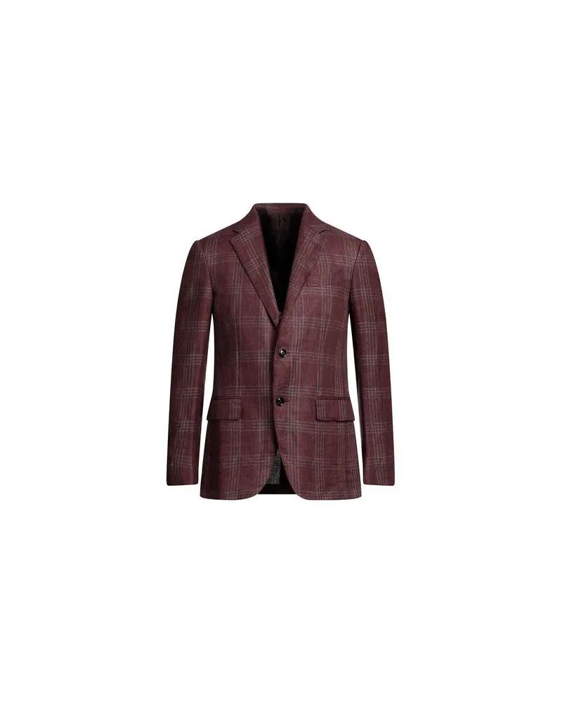 Ermenegildo Zegna ANZÜGE und CO-ORDS - Blazersauf YOOX.COM Bordeaux