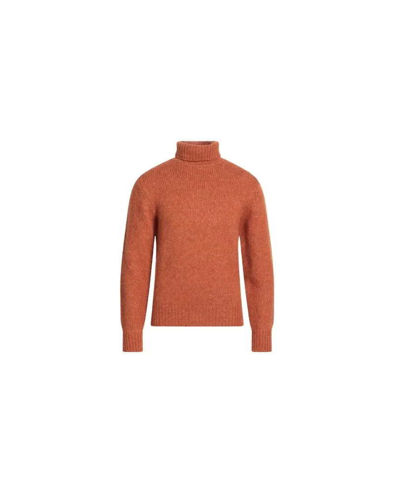 Doppiaa STRICKWAREN - Rollkragenpulloverauf YOOX.COM Rostrot