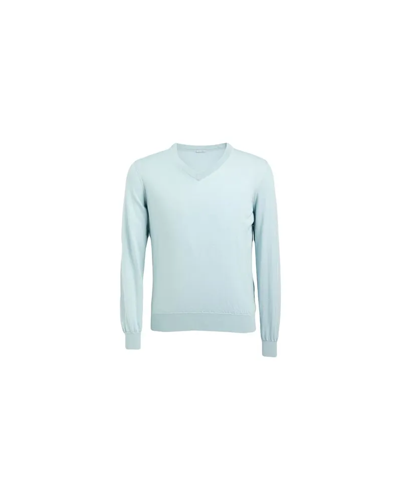 Malo STRICKWAREN - Pulloverauf YOOX.COM Himmelblau