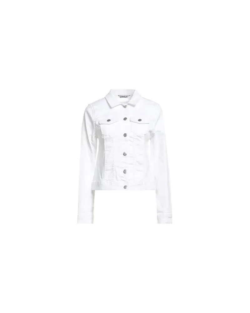 only JACKEN & MÄNTEL - Jeansjacken/Mäntelauf YOOX.COM Weiß